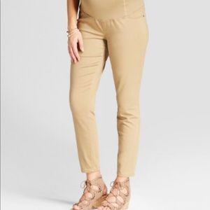 Maternity khaki pants